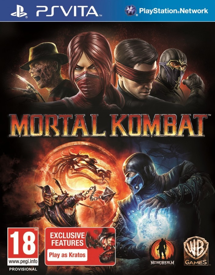 Игра Mortal Kombat (PS Vita) б/у