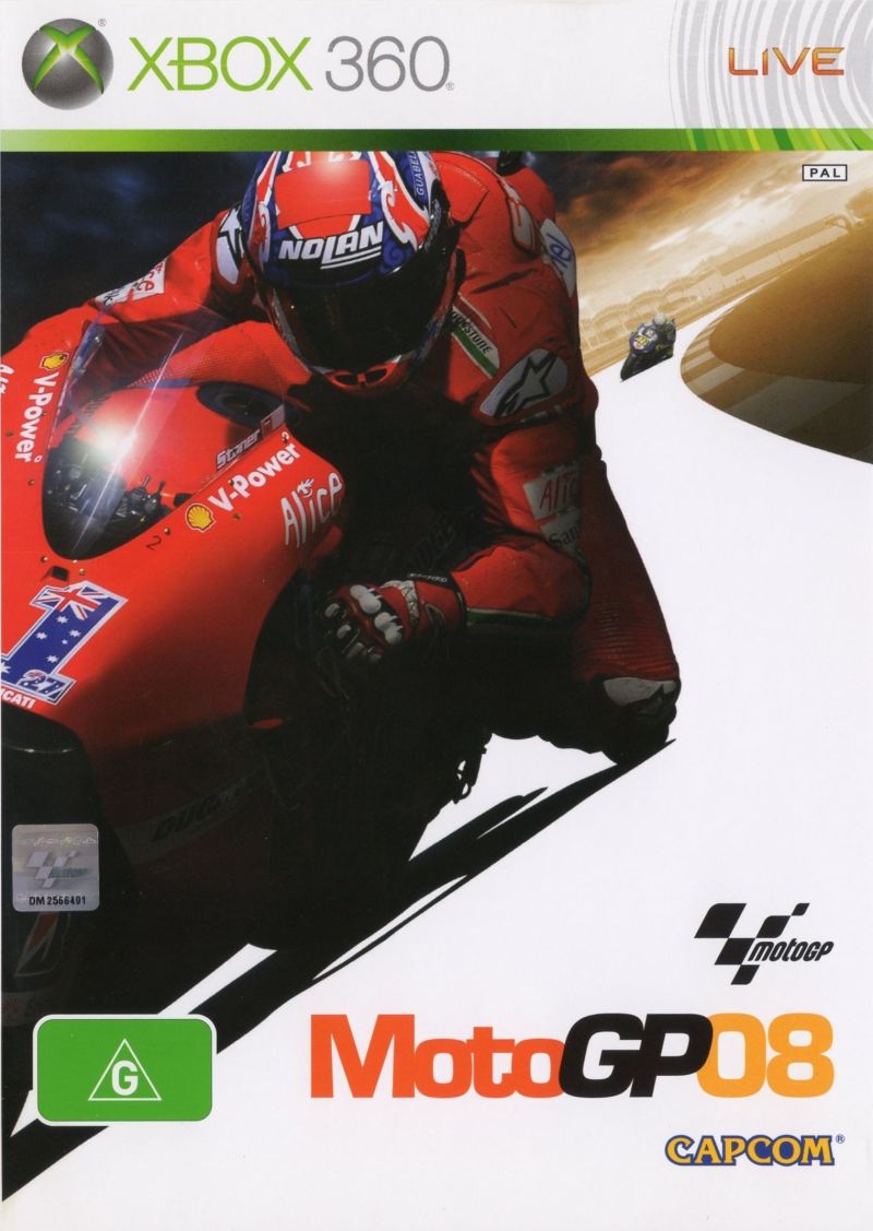 Игра MotoGP 08 (Xbox 360) б/у