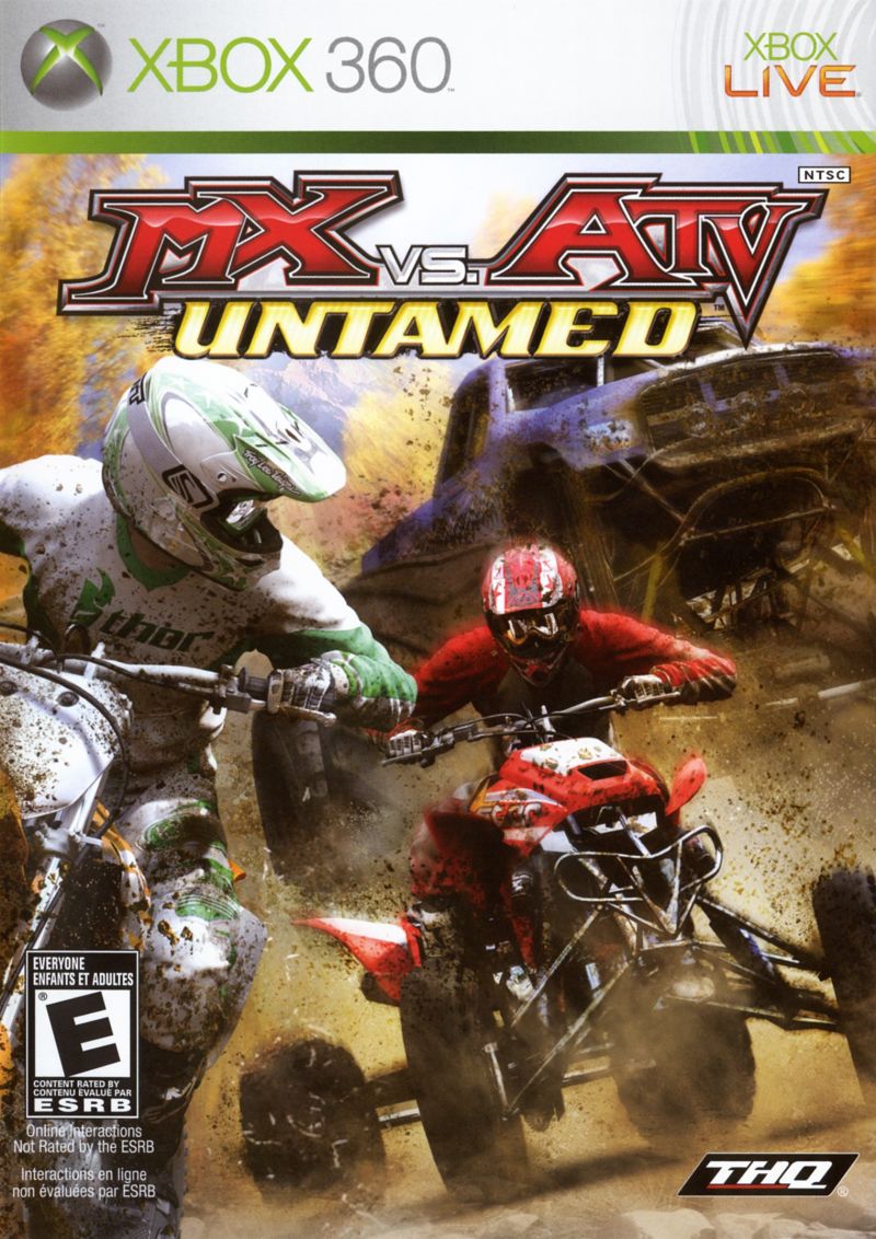 Купить MX vs. ATV Untamed для Xbox 360 в наличии СПБ PiterPlay.com