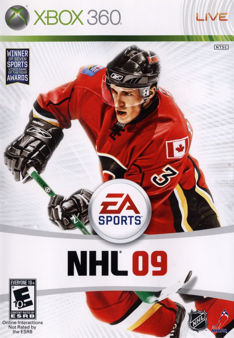 Игра NHL 09 (Xbox 360) б/у