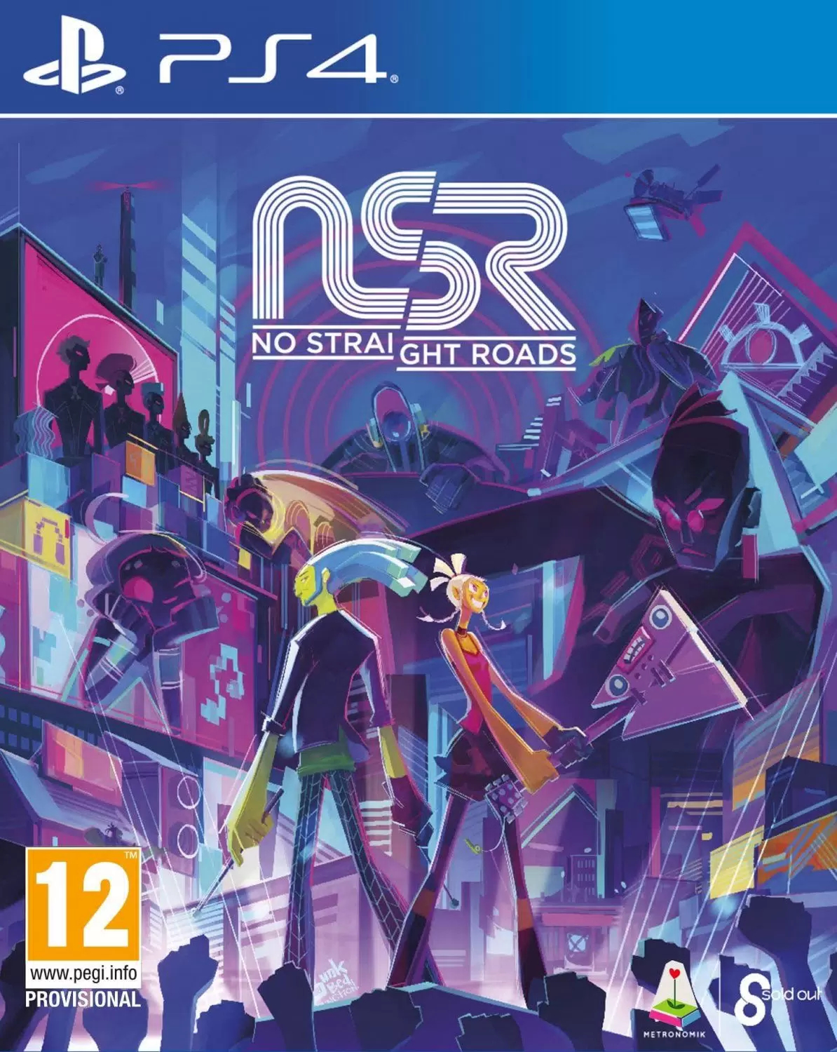 Игра No Straight Roads (PS4) (rus sub) б/у