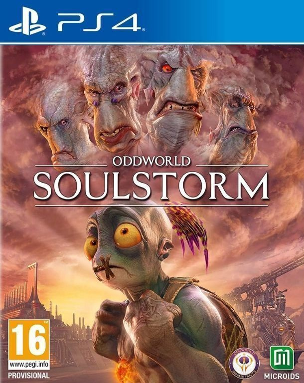 Игра Oddworld: Soulstorm - Steelbook (PS4) (rus sub) б/у
