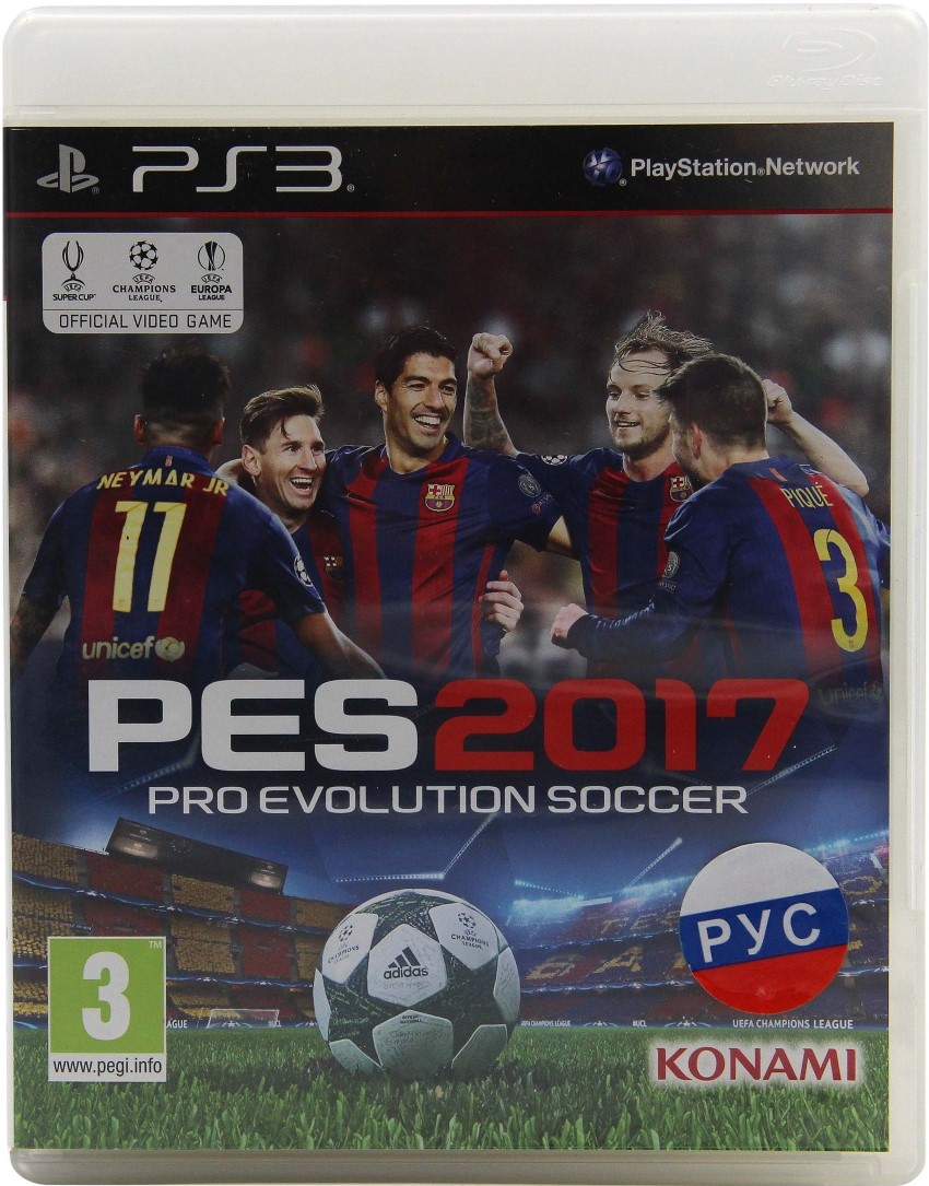Игра Pro Evolution Soccer 2017 (PES 2017) (PS3) (rus) б/у