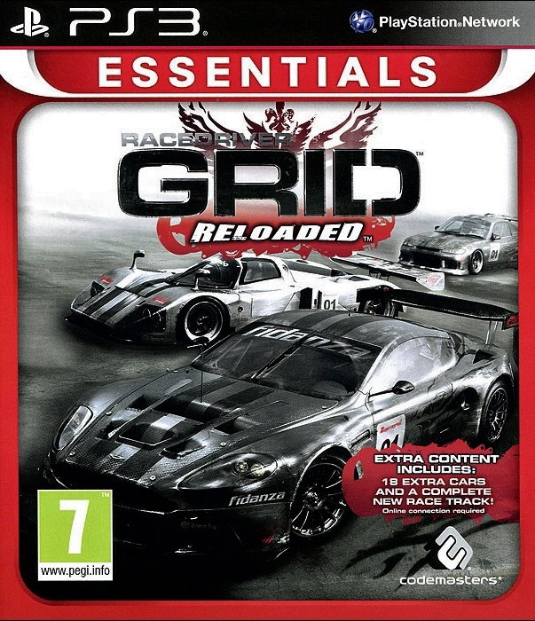 Игра Race Driver: GRID Reloaded (PS3) (eng) б/у