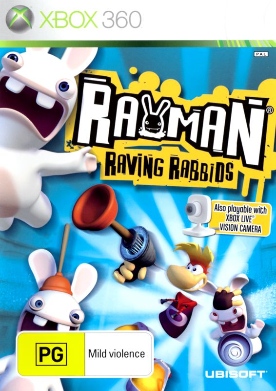 Игра Rayman Raving Rabbids (Xbox 360) (eng) б/у