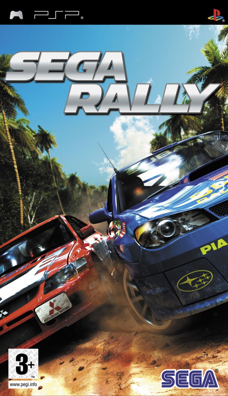 Купить Sega Rally для PSP б/у (rus) в наличии СПБ PiterPlay.com