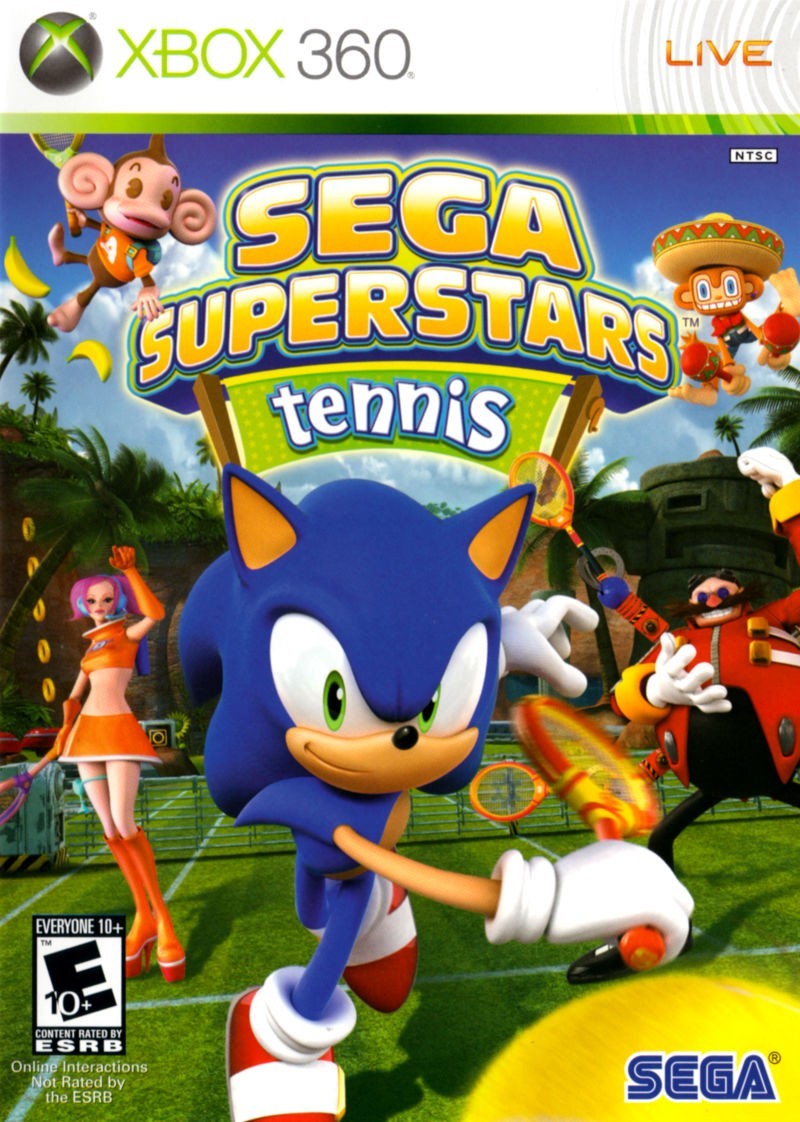 Игра SEGA Superstars Tennis (Xbox 360) б/у