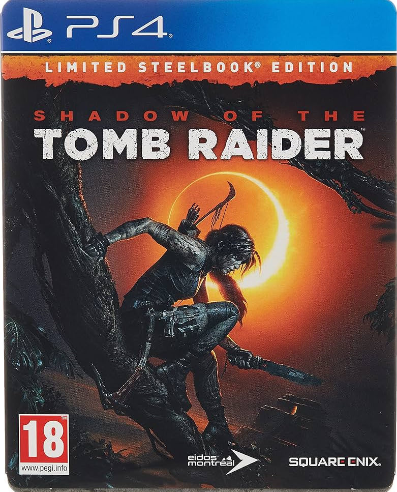 Игра Shadow of the Tomb Raider (Steelbook) (PS4) (rus) б/у