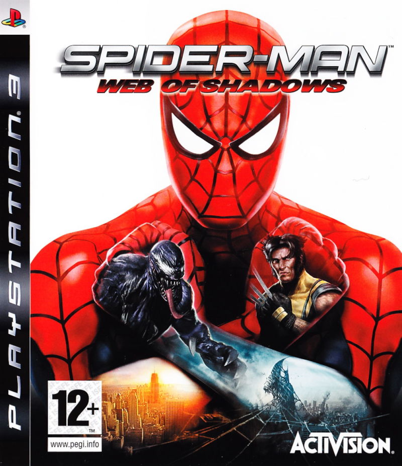Игра Spider-Man: Web of Shadows (PS3) б/у.
