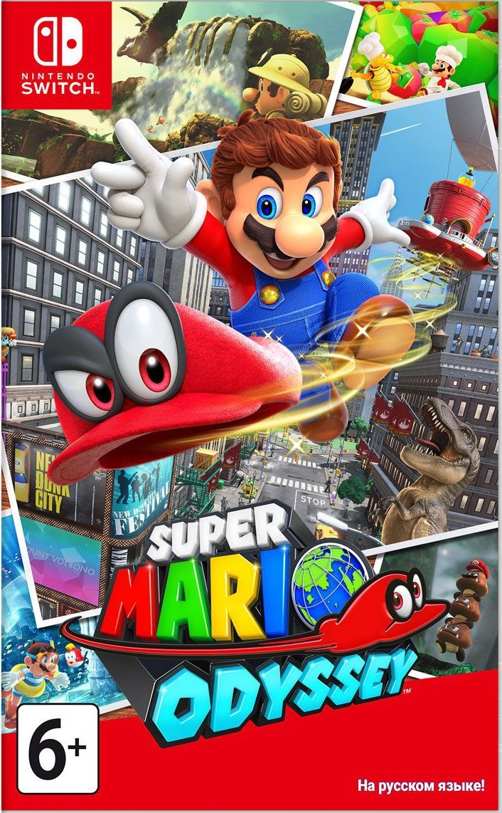 Игра Super Mario Odyssey (Nintendo Switch) (rus)