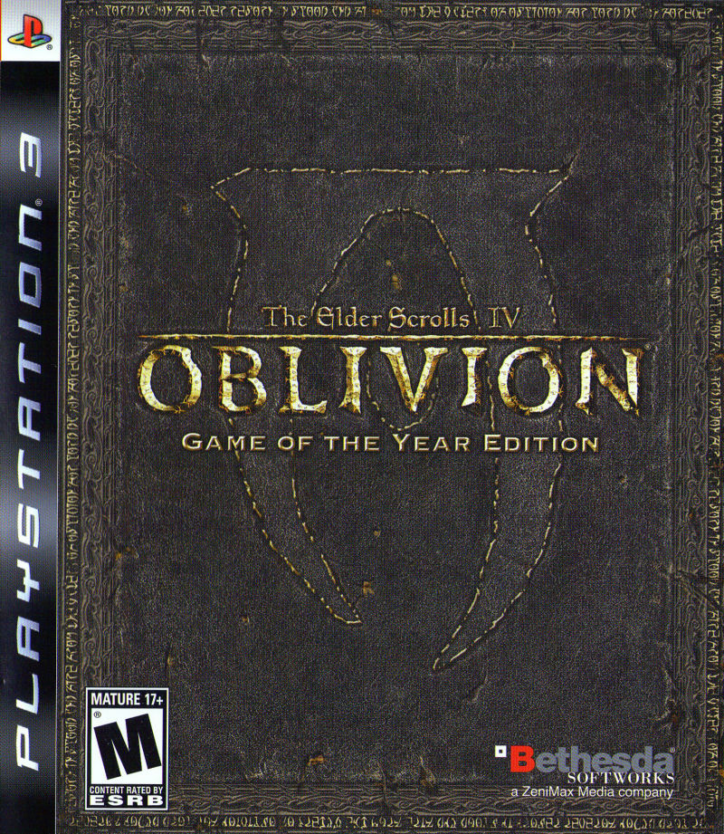 Игра The Elder Scrolls IV: Oblivion (Game Of The Year edition) (PS3) (eng) б/у