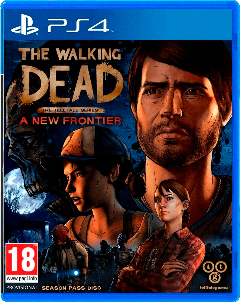 Игра The Walking Dead - A New Frontier (PS4) eng б/у