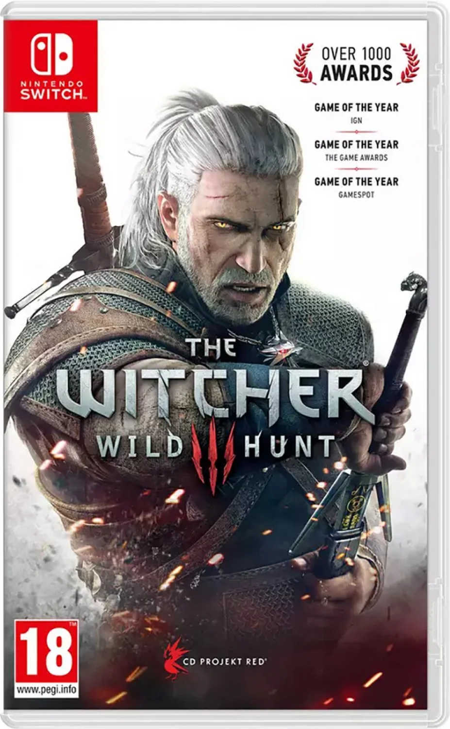Игра Ведьмак 3: Дикая Охота (The Witcher 3: Wild Hunt) (Обычное издание) (Nintendo Switch) (rus) б/у