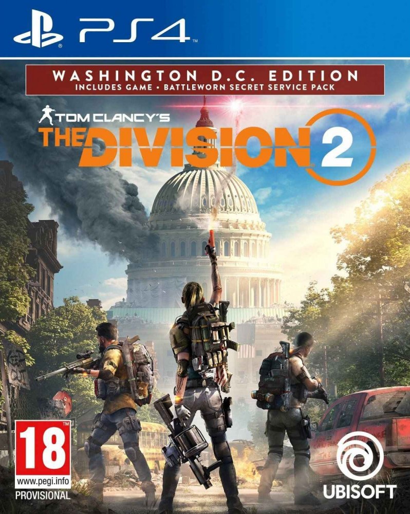 Игра Tom Clancy's The Division 2. Washington DC Edition (PS4) б/у (rus)