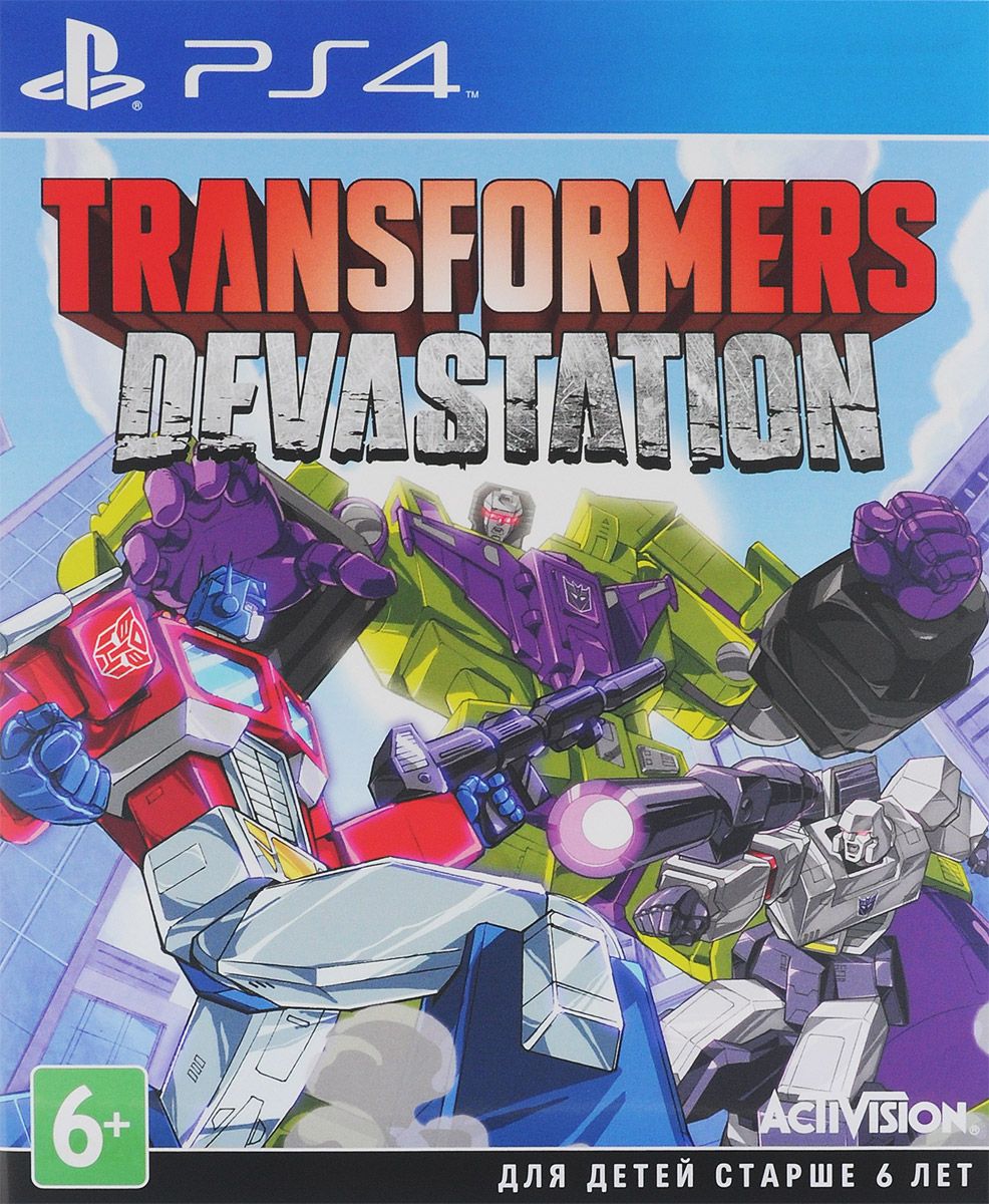 Купить Transformers: Devastations для PS4 (rus) б/у в наличии СПБ  PiterPlay.com