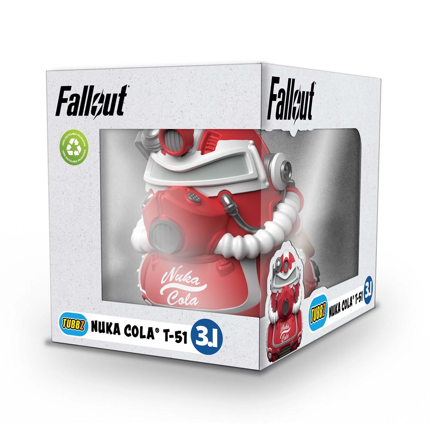 Фигурка-утка Tubbz Fallout Nuka Cola T-51 (Box)