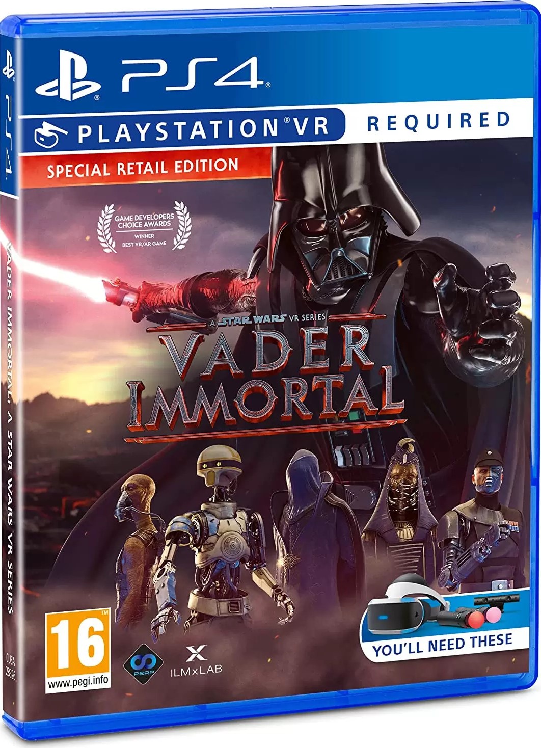 Купить Vader Immortal: A Star Wars VR Series для PS4 в наличии СПБ ...