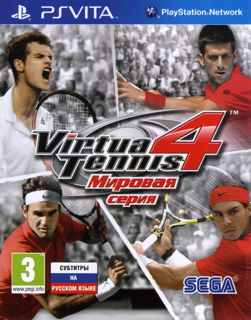 Купить Virtua Tennis 4: Мировая серия для PS Vita б/у в наличии СПБ  PiterPlay.com