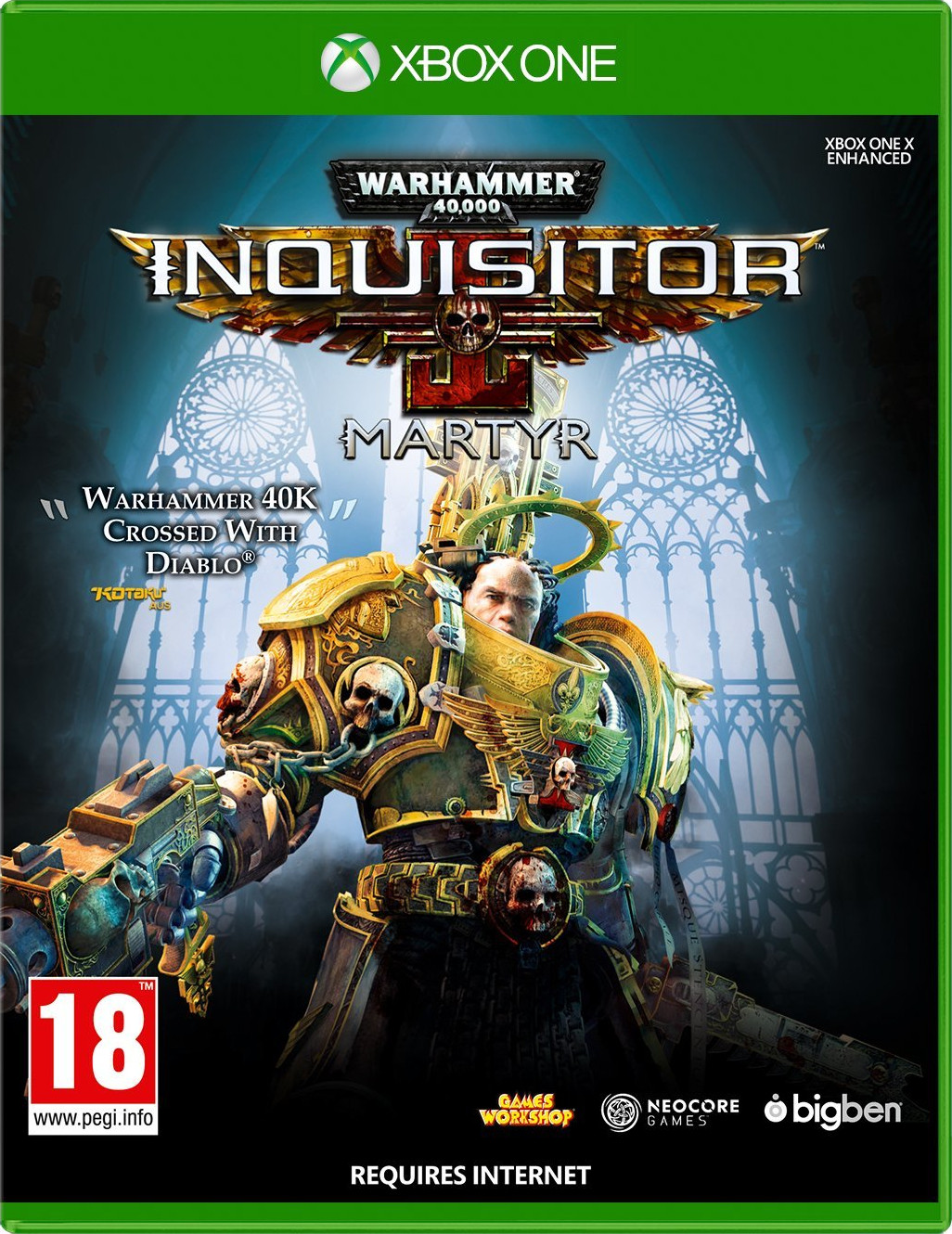 Игра Warhammer 40000: Inquisitor Martyr (Xbox One) (rus sub)