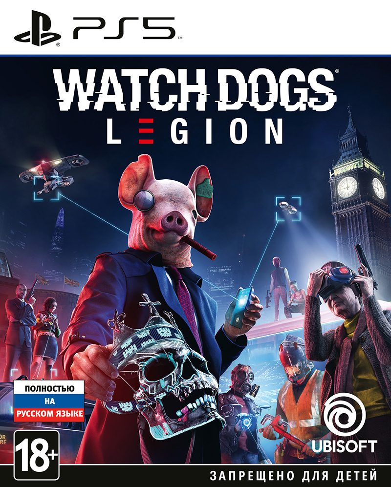 Купить Watch Dogs: Legion для PS5 в наличии СПБ PiterPlay.com