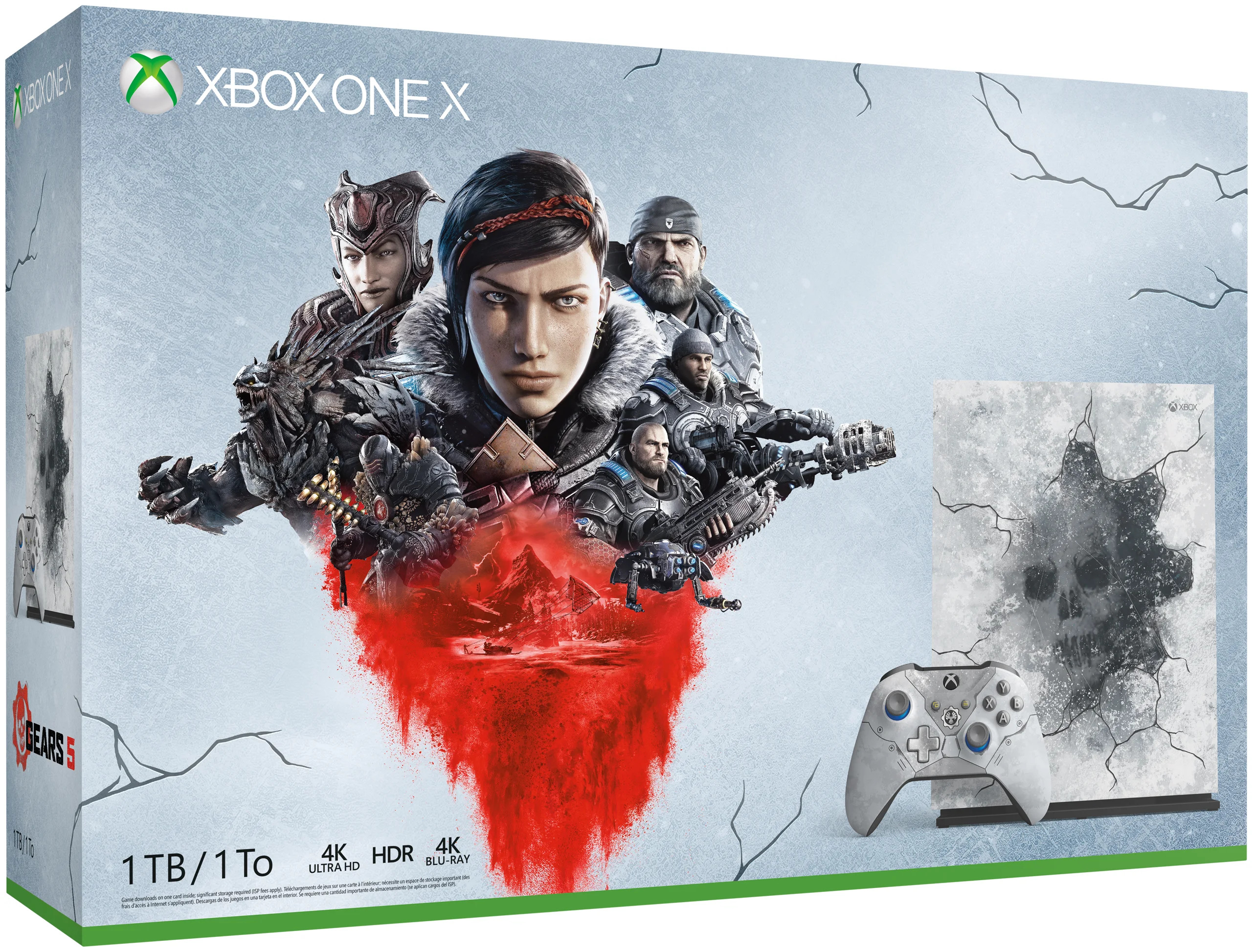 Купить Xbox One X (Gears 5 Limited Edition) в наличии СПБ PiterPlay.com