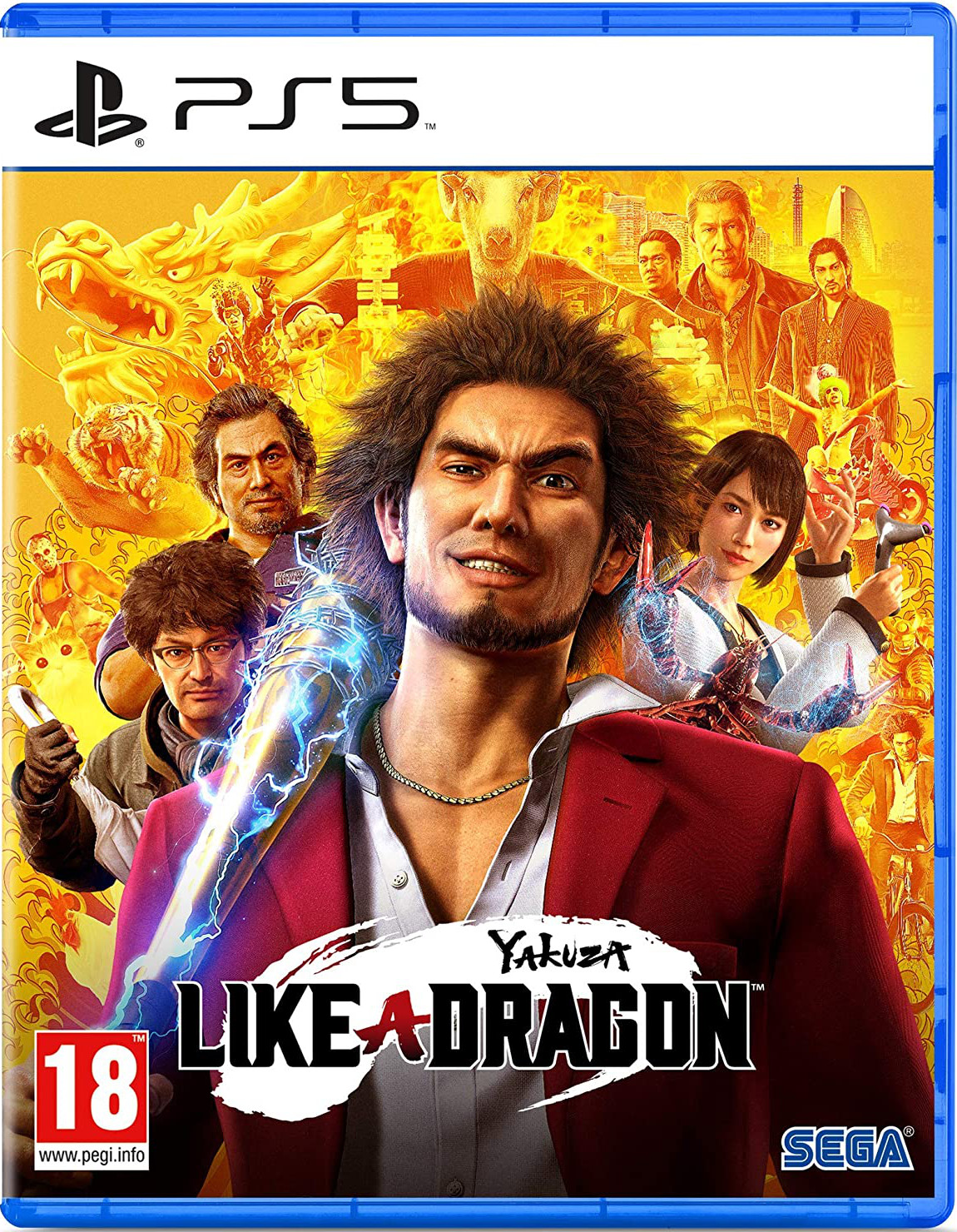 Купить Yakuza: Like a Dragon для PS5 в наличии СПБ PiterPlay.com