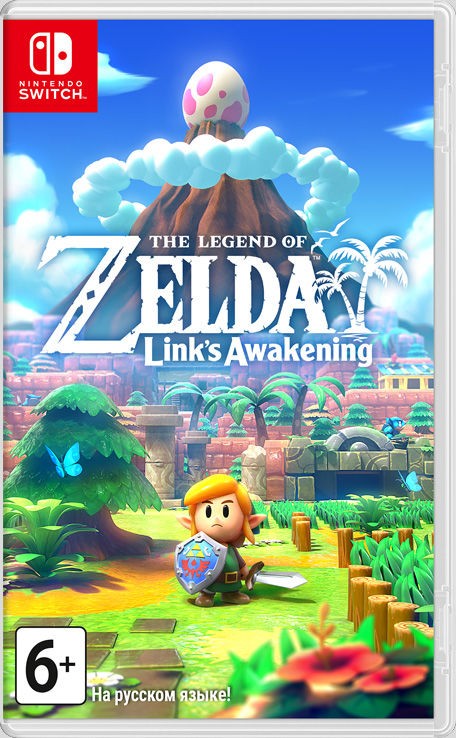 Игра The Legend of Zelda: Link's Awakening (Nintendo Switch) (rus) б/у