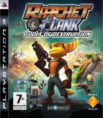 Игра Ratchet and Clank: Tools of Destruction (Essentials) (PS3) б/у