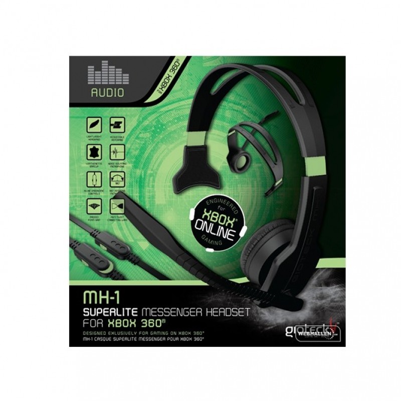 Купить Гарнитура Gioteck MH-1 для Xbox 360 в наличии СПБ PiterPlay.com