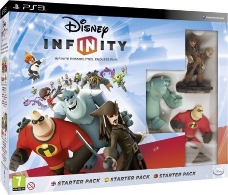 disney infinity стартовый набор 3 фигурки (PS3)