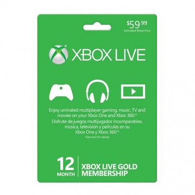 Live gold card xbox one discount