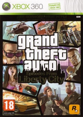 Игра Grand Theft Auto: Episodes from Liberty City (Xbox 360) б/у