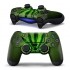 Наклейка Конопля на геймпад DualShock 4 (PS4)