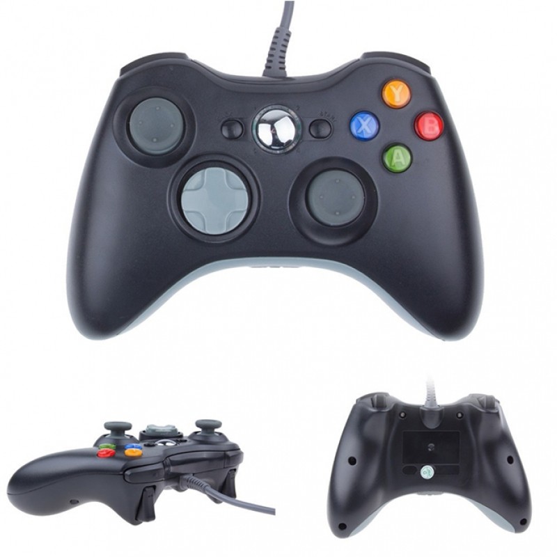 Купить Проводной геймпад для Xbox 360 в наличии СПБ PiterPlay.com