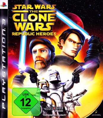 Игра Star Wars: The Clone Wars - Republic Heroes (PS3) б/у