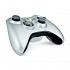 Серебристый геймпад для Xbox 360 (б/у)