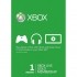 Карточка Xbox Live Gold на месяц