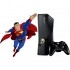 Наклейки Супермен на консоль Xbox 360 Slim и 2 геймпада