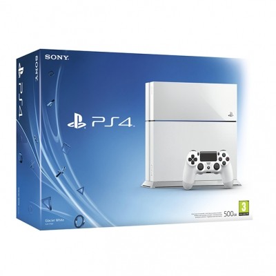 Приставка Sony PlayStation 4 (500 Гб), белая б/у