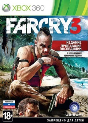 Игра Far Cry 3. Издание «Пропавшие Экспедиции» (Xbox 360) б/у