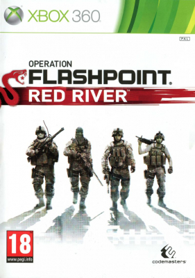 Игра Operation Flashpoint: Red River (Xbox 360) б/у