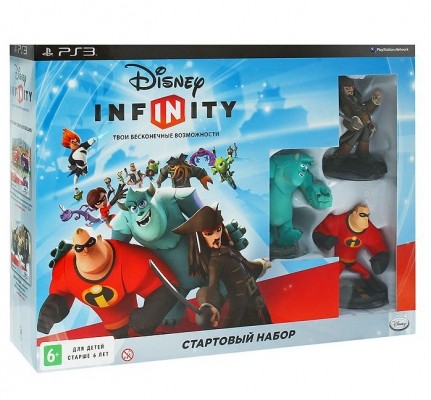 Игра Disney Infinity. Стартовый набор (3 фигурки) (PS3) б/у (rus)