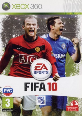Игра FIFA 10 (Xbox 360) б/у