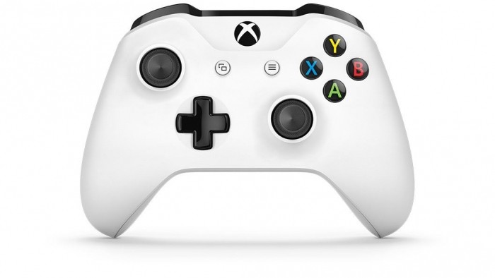 Геймпад Microsoft Controller for Xbox One S, белый (б/у)