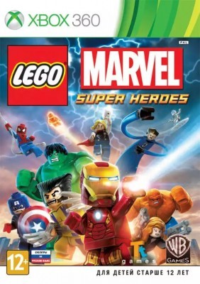 Игра LEGO Marvel Super Heroes (Xbox 360) (rus sub)
