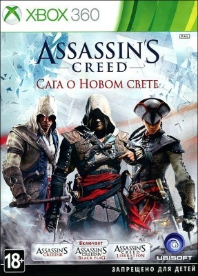 Игра Assassin's Creed. Сага о новом свете (Xbox 360) б/у