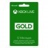 Карта подписки Xbox LIVE Gold (12 месяцев)
