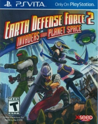 Игра Earth Defense Force 2: Invaders from Planet Space (PS Vita) б/у (eng)