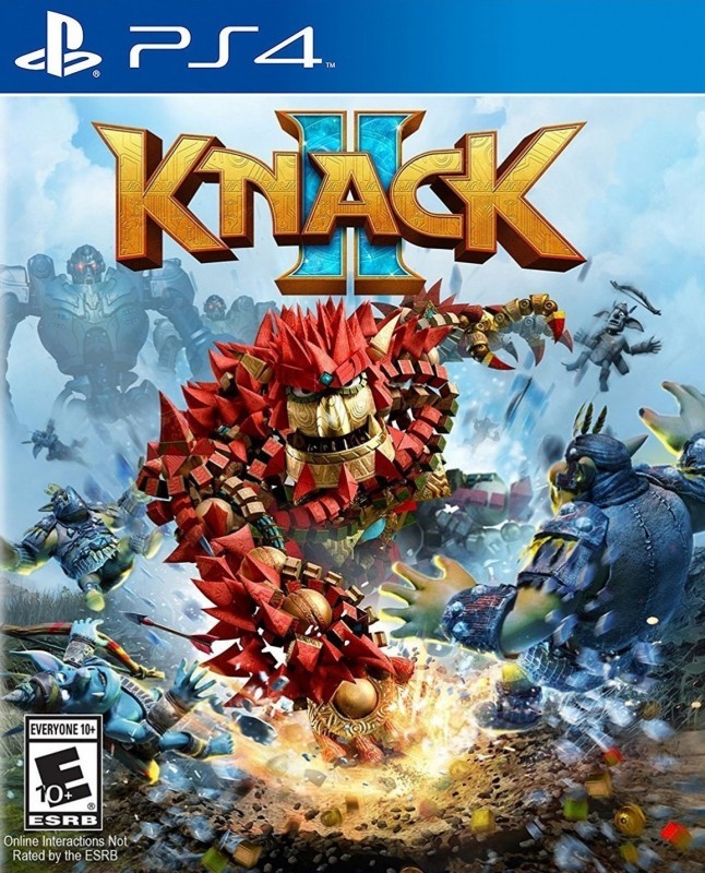 Как играть в ps4 вдвоем в knack