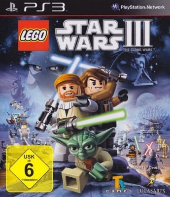 Игра LEGO Star Wars III: The Clone Wars (LEGO Звёздные Войны: Войны клонов) (PS3) б/у